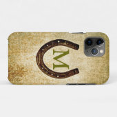 Coques Case-Mate iPhone Horseshoe avec Monogramme pour personnaliser (Dos (Horizontal))