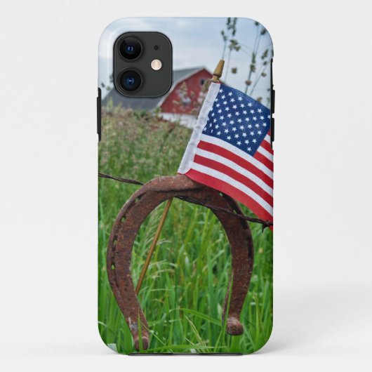 Coques Case-Mate iPhone Horseshoe patriotique (Dos)