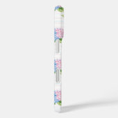 Coques Case-Mate iPhone Hortensias bleus et roses (Verso / Droite)