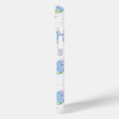 Coques Case-Mate iPhone Hortensias bleus et roses (Verso / Gauche)