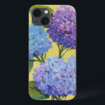 iPhone 13 Coque Hortensias de ressort I<br><div class="desc">Floral</div>
