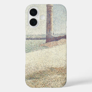 Coques iPhone 16 Hospice et phare, Honfleur de Georges Seurat