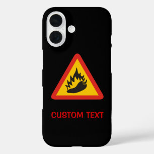 Coques iPhone 16 Hot pepper danger