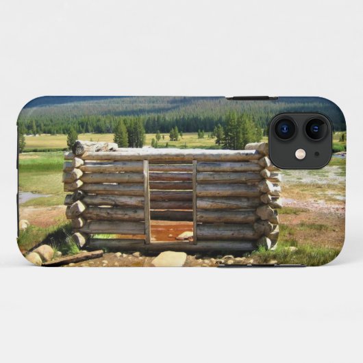 Coques Case-Mate iPhone Hot Springs à Tuolumne Meadows, Yosemite, CA (Dos (Horizontal))
