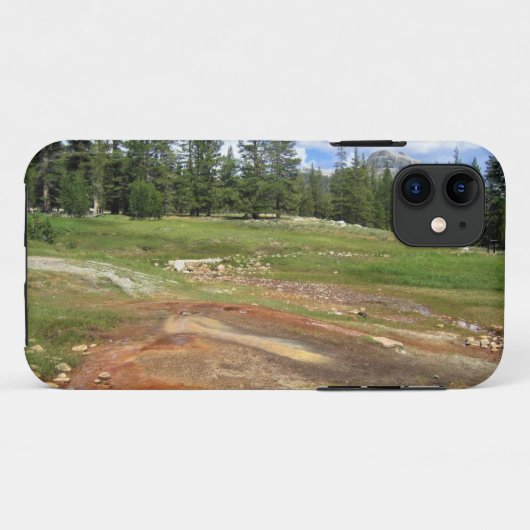 Coques Case-Mate iPhone Hot Springs à Tuolumne Meadows, Yosemite, CA (Dos (Horizontal))