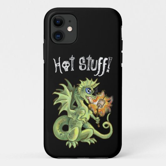 Coques Case-Mate iPhone Hot Stups! lil marshmellow dragon torréfié (Dos)