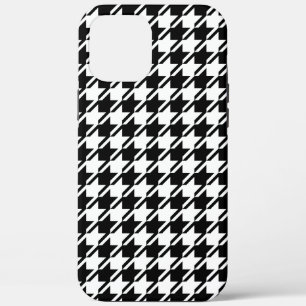 Case-Mate iPhone Case Houndstooth BW Rpt Motif