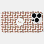 Coques Case-Mate iPhone Houndstooth Elegance  (Verso (horizontal))
