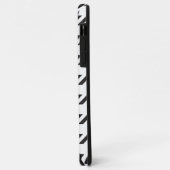 Coques Case-Mate iPhone Houndstooth enveloppé dans la prudence (Dos/Gauche)