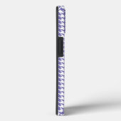 Coques Case-Mate iPhone Houndstooth moderne violet à Emporiomoffa (Verso / Droite)