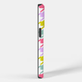 Coques Case-Mate iPhone Houndstooth Multicolor+White Big Motif (Verso / Droite)