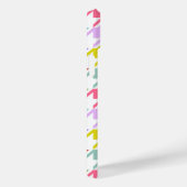 Coques Case-Mate iPhone Houndstooth Multicolor+White Big Motif (Verso / Droite)