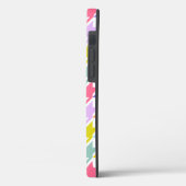 Coques Case-Mate iPhone Houndstooth Multicolor+White Big Motif (Verso / Gauche)