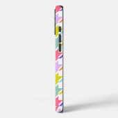 Coques Case-Mate iPhone Houndstooth Multicolor+White Big Motif (Verso / Gauche)