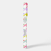 Coques Case-Mate iPhone Houndstooth Multicolor+White Big Motif (Verso / Droite)