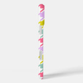 Coques Case-Mate iPhone Houndstooth Multicolor+White Big Motif (Verso / Droite)