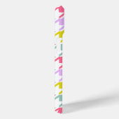 Coques Case-Mate iPhone Houndstooth Multicolor+White Big Motif (Verso / Droite)