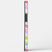 Coques Case-Mate iPhone Houndstooth Multicolor+White Big Motif (Verso / Droite)