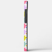 Coques Case-Mate iPhone Houndstooth Multicolor+White Big Motif (Verso / Gauche)
