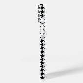 Coques Case-Mate iPhone Houndstooth noir et blanc par Shirley Taylor (Verso / Gauche)