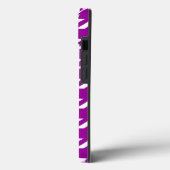 Coques Case-Mate iPhone Houndstooth Purple Elegant (Verso / Gauche)