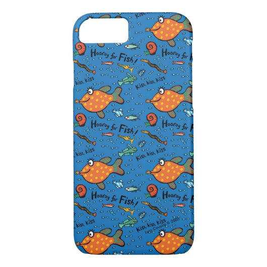 Coques Case-Mate iPhone Hourra pour le motif de poissons (Dos)