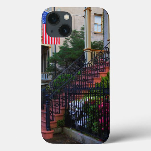 Coques Case-Mate iPhone House in the Historic District in the spring (Verso)