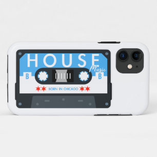 Case-Mate iPhone Case House Music Cassette Design Né à Chicago
