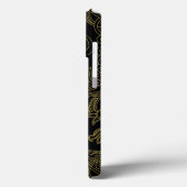 Coques Case-Mate iPhone HOUSE of the Dragon | Gold Filigree Dragon Pattern (Verso / Gauche)