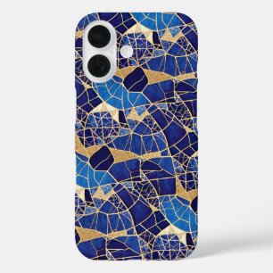 Coques iPhone 16 Housse à motif doré kintsugi Japon