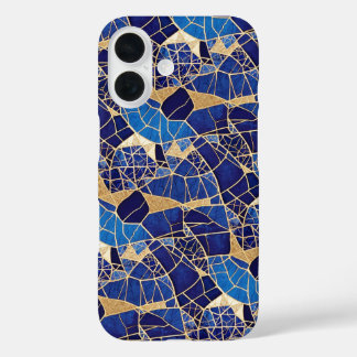Coques iPhone 16 Housse à motif doré kintsugi Japon