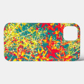 Coques Case-Mate iPhone Housse d'air feuille rouge vert jaune et blanc iPa (Verso (horizontal))