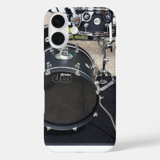 Coques iPhone 16 Housse de mobile noire élégante