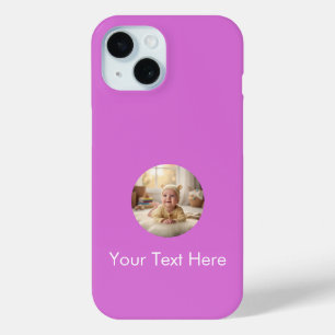 Coque Pour iPhone 15 Housse de protection personnalisable minimaliste