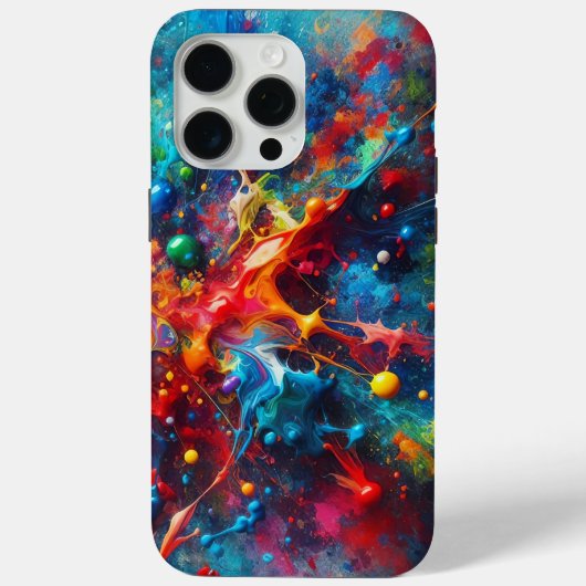 Coques Case-Mate iPhone Housse de téléphone à éclaboussures de peinture (Verso)