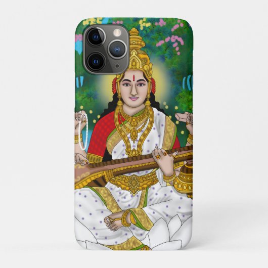 Coques Case-Mate iPhone Housse de téléphone de la déesse Saraswati (Dos)
