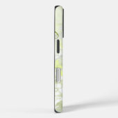 Coques Case-Mate iPhone Housse de téléphone Fleurs et Papillon Vert Doux (Verso / Droite)