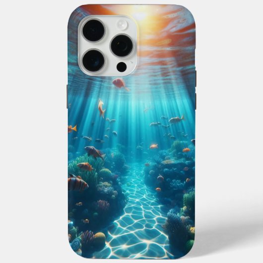 Coques Case-Mate iPhone Housse de téléphone Profondeurs de l'Océan (Verso)