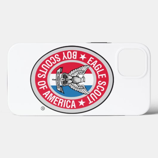 Coques Case-Mate iPhone Housse Eagle Scout iPhone13 (Verso (horizontal))