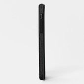 Coques Case-Mate iPhone Housse en texture de cuir noir pour iPhone 5 (Dos/Gauche)