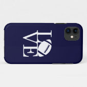 Coques Case-Mate iPhone Housse iPhone 5 J'aime Foot (Dos (Horizontal))