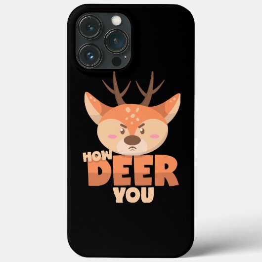 Coques Case-Mate iPhone How Deer You (Verso)