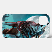 Coques Case-Mate iPhone Howl (homonymie) (Verso (horizontal))