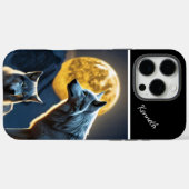 Coques Case-Mate iPhone Howl Pierces Moonlit Night (Verso (horizontal))