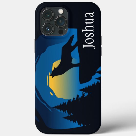 Coques Case-Mate iPhone Howling Wolf Coque-coque iphone Mate (Verso)
