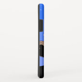 Coques Case-Mate iPhone Howling Wolf en hiver - Art faunique original (Dos/Droite)