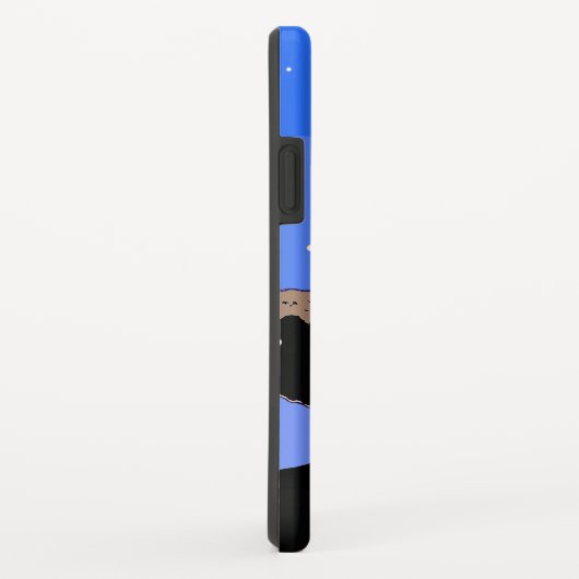 Coques Case-Mate iPhone Howling Wolf en hiver - Art faunique original (Dos/Droite)