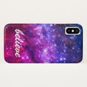 Coques Case-Mate iPhone Hubble Image Space / Purps / croire (Dos (Horizontal))