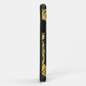 Coques Case-Mate iPhone Hufflepuff Crest détruit (Dos/Droite)