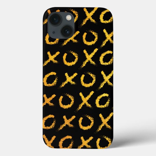 Coques Case-Mate iPhone Hugs & Kisses (or) (Verso)